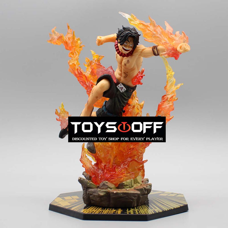 One Piece Portgas D Ace Action Figure Model Toy 21cm