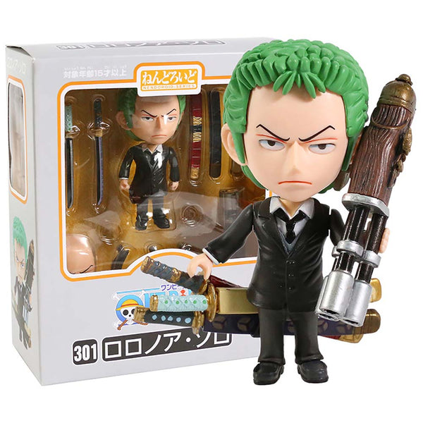 One Piece Roronoa Zoro 301 Action Figure Collectible Model Toy 10cm