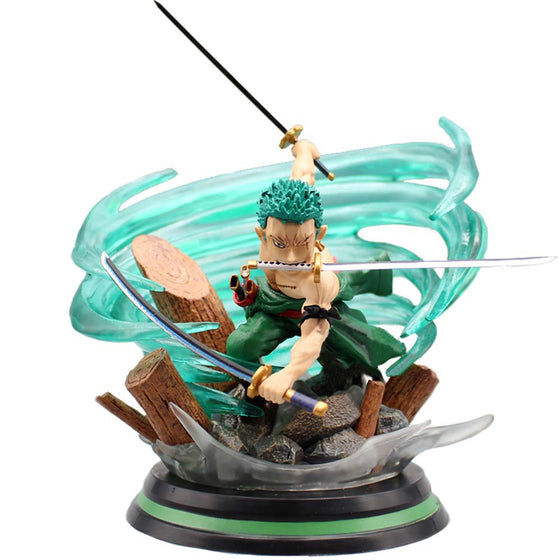 One Piece Roronoa Zoro Action Figure Collectible Model Toy 13cm