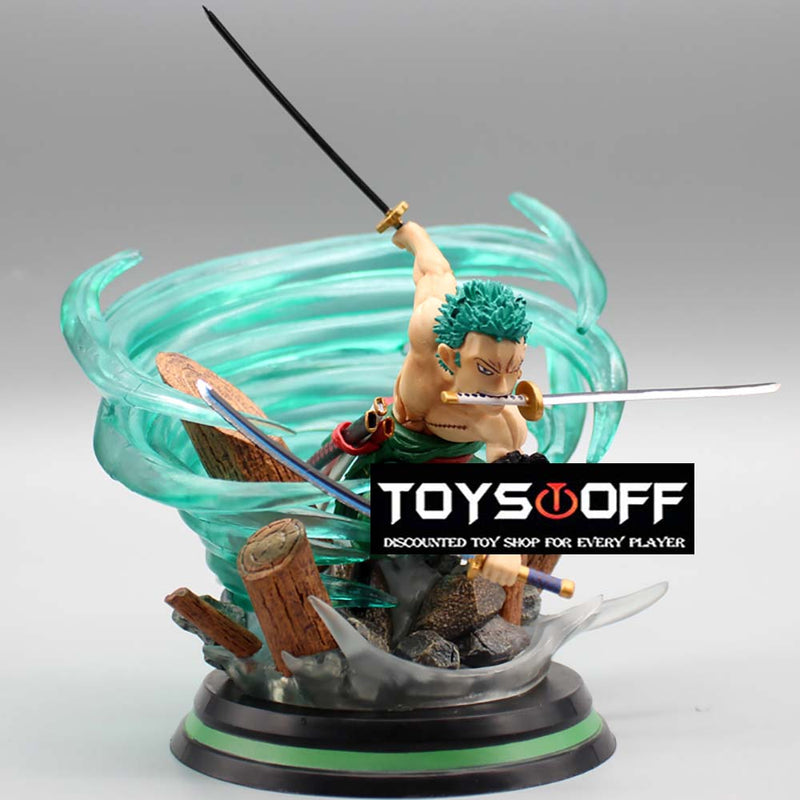 One Piece Roronoa Zoro Action Figure Collectible Model Toy 13cm