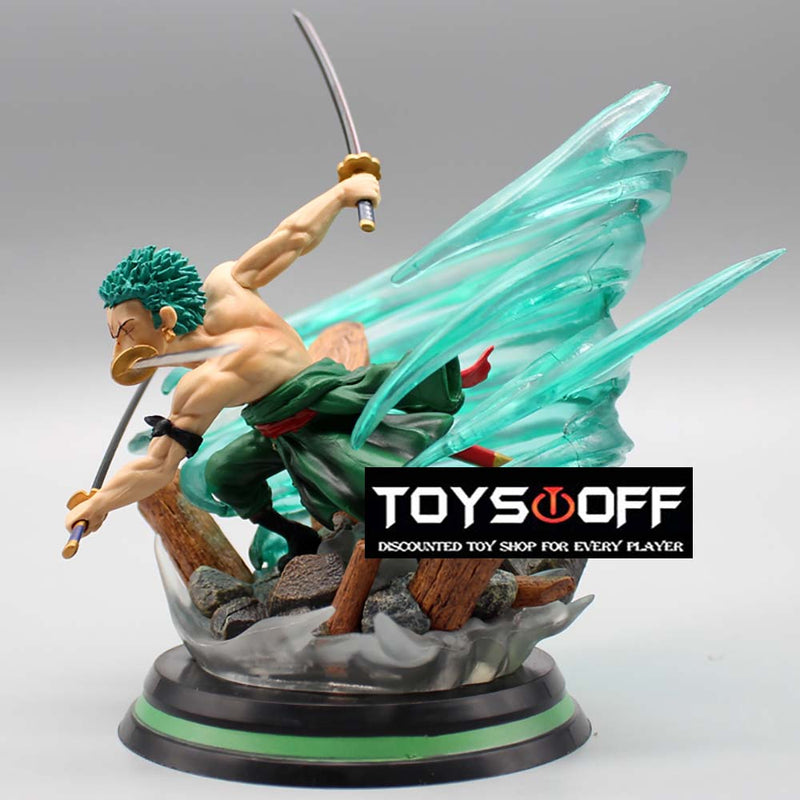 One Piece Roronoa Zoro Action Figure Collectible Model Toy 13cm