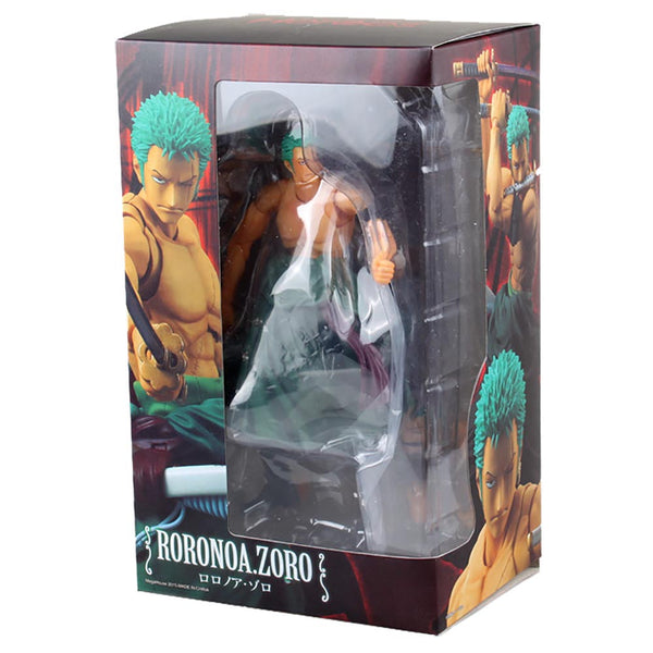 One Piece Roronoa Zoro Joint Movable Action Figure Model Toy 18cm