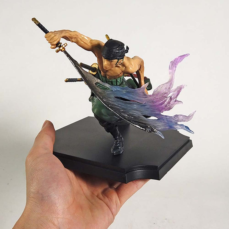 One Piece Roronoa Zoro One Sword Style Collectible Model 13CM - Toysoff.com