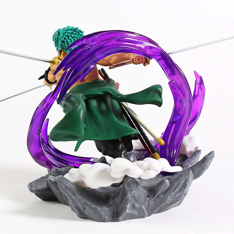 One Piece Roronoa Zoro Three Thousand World Action Figure Toy 17cm