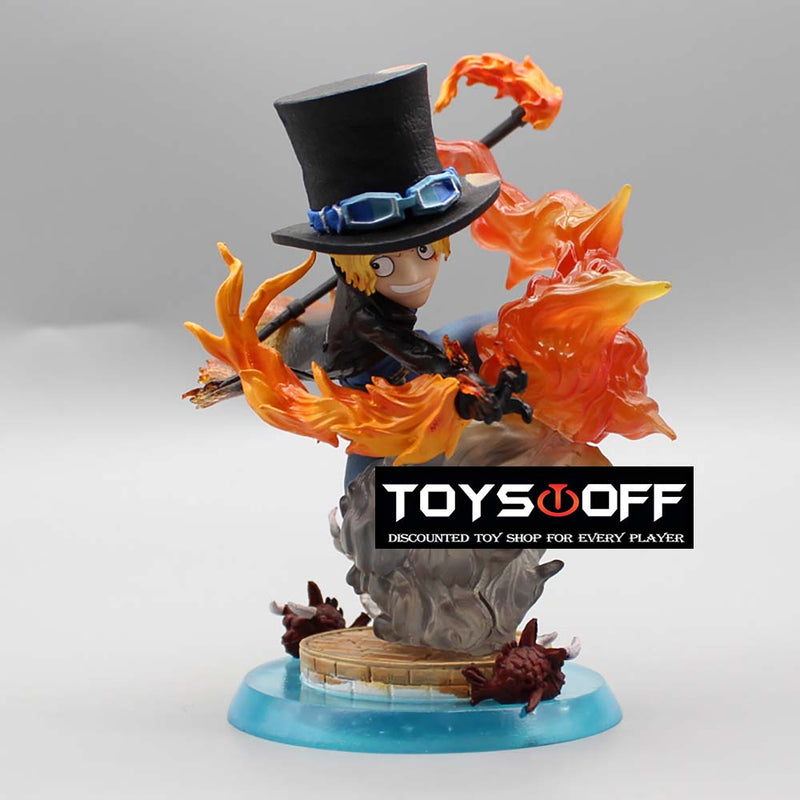 One Piece Sabo Q Ver Action Figure Model Toy 11cm