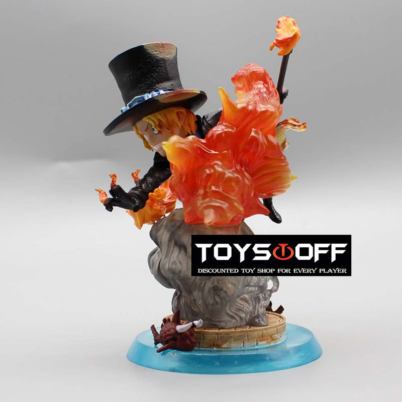 One Piece Sabo Q Ver Action Figure Model Toy 11cm