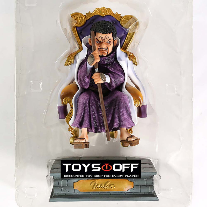 One Piece Sitting Ver Navy Headquarters Senior General Issho Action Figure 20cm