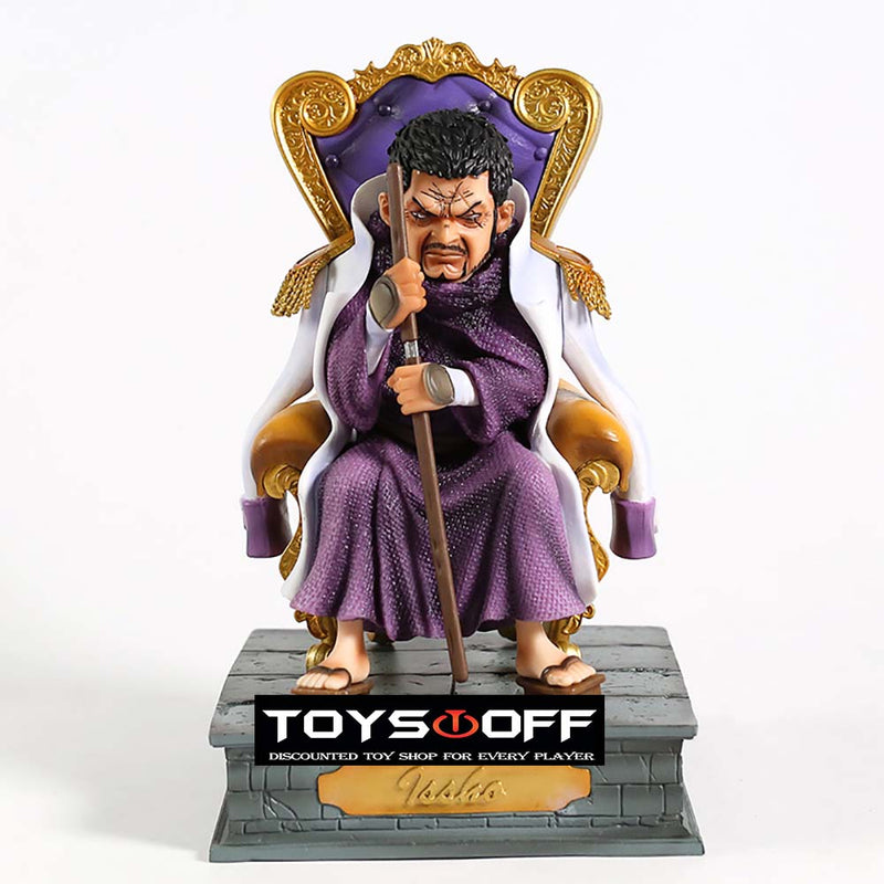 One Piece Sitting Ver Navy Headquarters Senior General Issho Action Figure 20cm