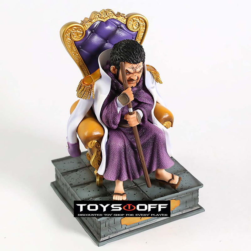 One Piece Sitting Ver Navy Headquarters Senior General Issho Action Figure 20cm