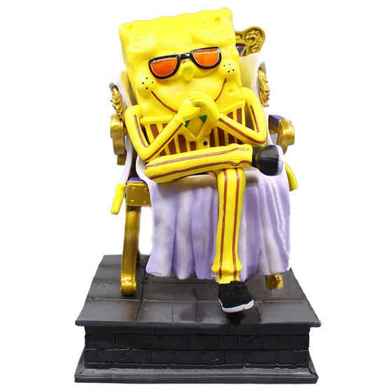 One Piece SpongeBob Cos Borsalino Action Figure Model Toy 20cm