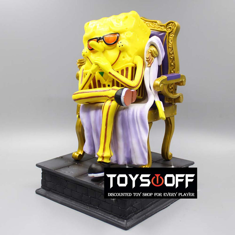 One Piece SpongeBob Cos Borsalino Action Figure Model Toy 20cm