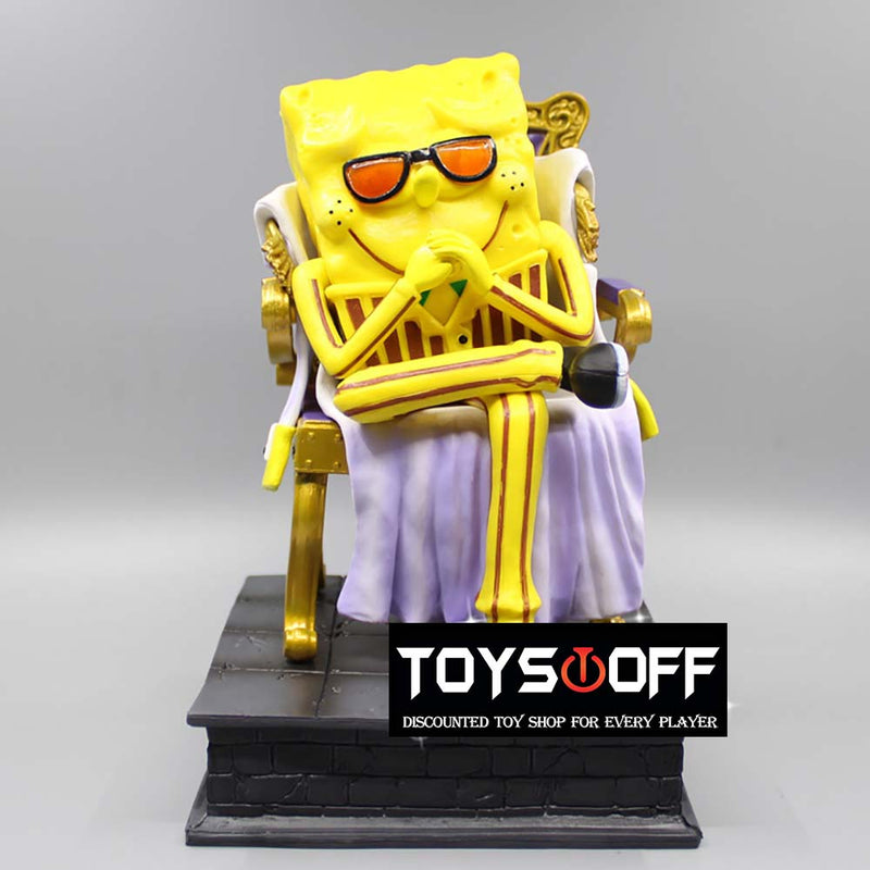 One Piece SpongeBob Cos Borsalino Action Figure Model Toy 20cm