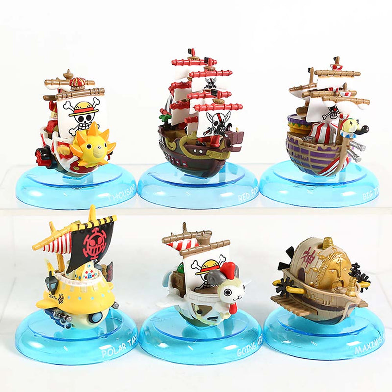 One Piece Yura Yura Pirate Ship Action Figure Model Toy