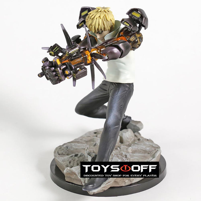 One Punch Man Genos Action Figure Collectible Model Toy 15cm