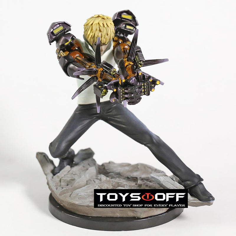 One Punch Man Genos Action Figure Collectible Model Toy 15cm