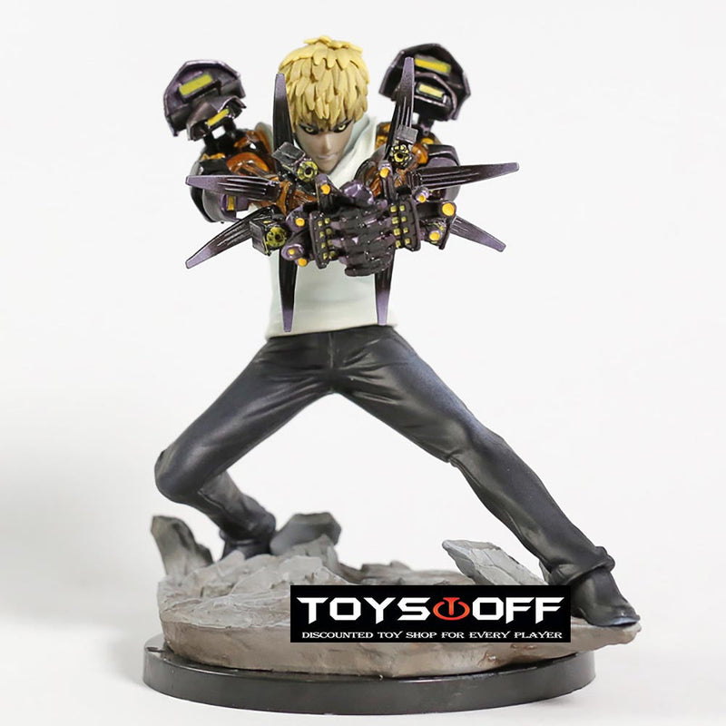 One Punch Man Genos Action Figure Collectible Model Toy 15cm