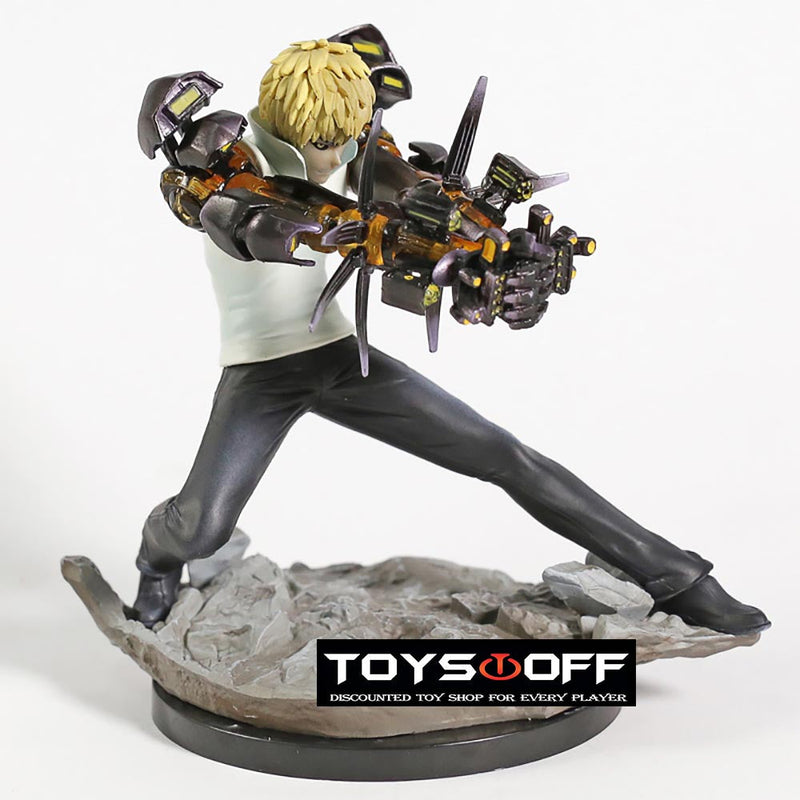 One Punch Man Genos Action Figure Collectible Model Toy 15cm