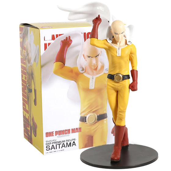 One Punch Man Saitama DXF Premium Action Figure Model Toy 20cm