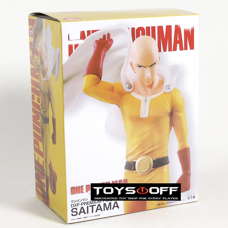 One Punch Man Saitama DXF Premium Action Figure Model Toy 20cm