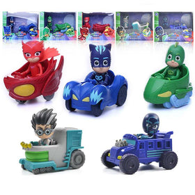 PJ Masks Catboy Gekko Owlette Romeo Night Ninja Model Driving Toys