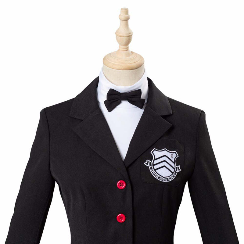 Persona 5 Yoshizawa Kasumi Cosplay Halloween Costume School Uniform Suit