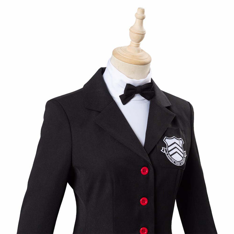 Persona 5 Yoshizawa Kasumi Cosplay Halloween Costume School Uniform Suit