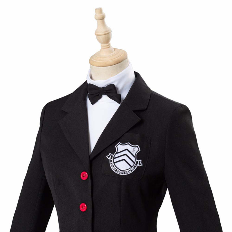 Persona 5 Yoshizawa Kasumi Cosplay Halloween Costume School Uniform Suit