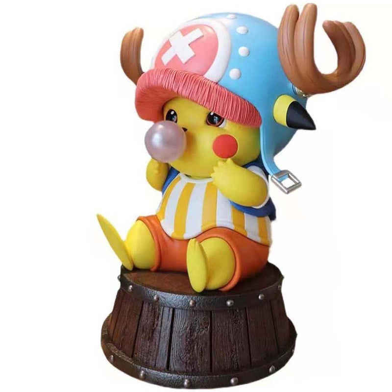 Pikachu Cos One Piece Tony Tony Chopper Action Figure Toy 16cm