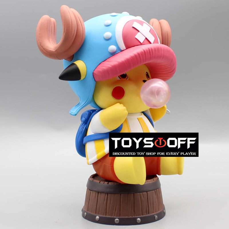 Pikachu Cos One Piece Tony Tony Chopper Action Figure Toy 16cm