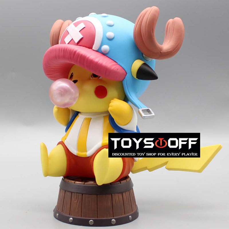 Pikachu Cos One Piece Tony Tony Chopper Action Figure Toy 16cm