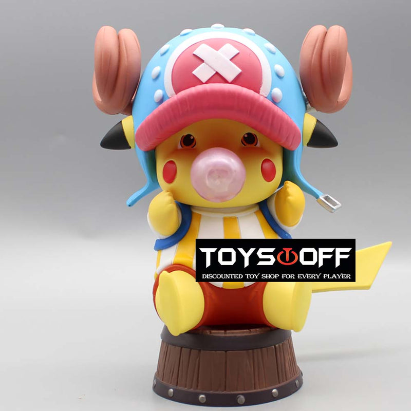 Pikachu Cos One Piece Tony Tony Chopper Action Figure Toy 16cm