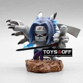 Pikachu Naruto Uchiha Sasuke Shodai Hokage Action Figure Funny Toy 10cm