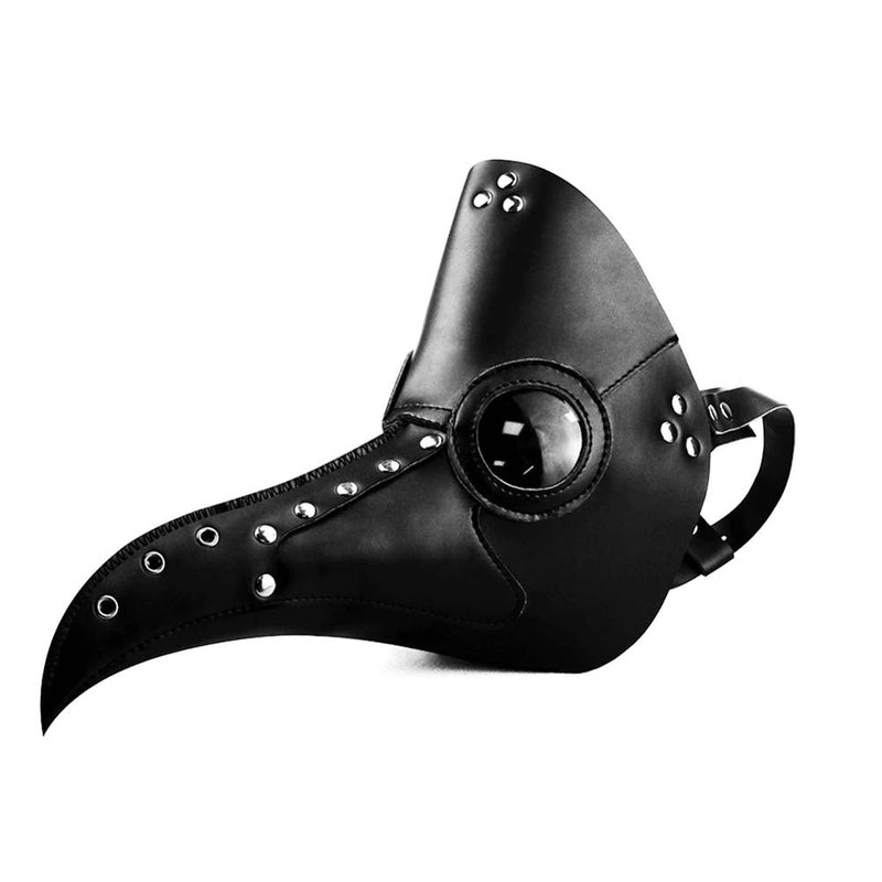 Plague Doctor Mask PU Retro Bird Mouth Halloween Cosplay Prop