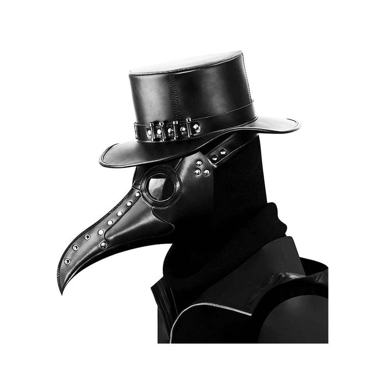 Plague Doctor Mask PU Retro Bird Mouth Halloween Cosplay Prop