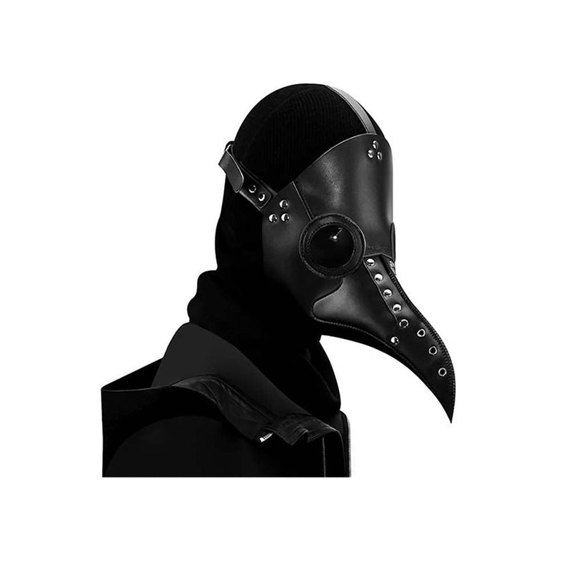 Plague Doctor Mask PU Retro Bird Mouth Halloween Cosplay Prop