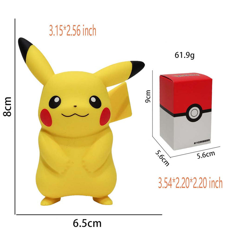 Pocket Monster Couple Ver Pikachu Action Figure Model Kids Toy