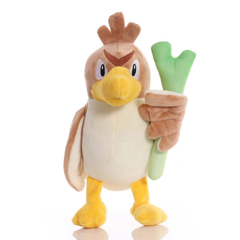 Pocket Monster Pokemon Farfetch'd Plush Doll Cartoon Funny Toy 23cm