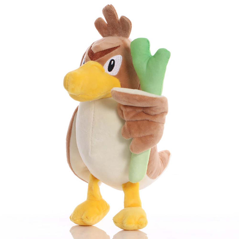 Pocket Monster Pokemon Farfetch'd Plush Doll Cartoon Funny Toy 23cm