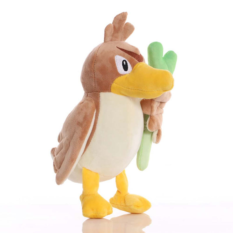 Pocket Monster Pokemon Farfetch'd Plush Doll Cartoon Funny Toy 23cm