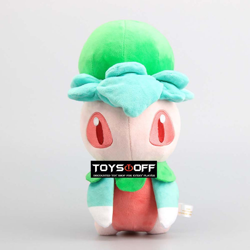 Pocket Monster Pokemon Fomantis Plush Doll Cartoon Toy 30cm