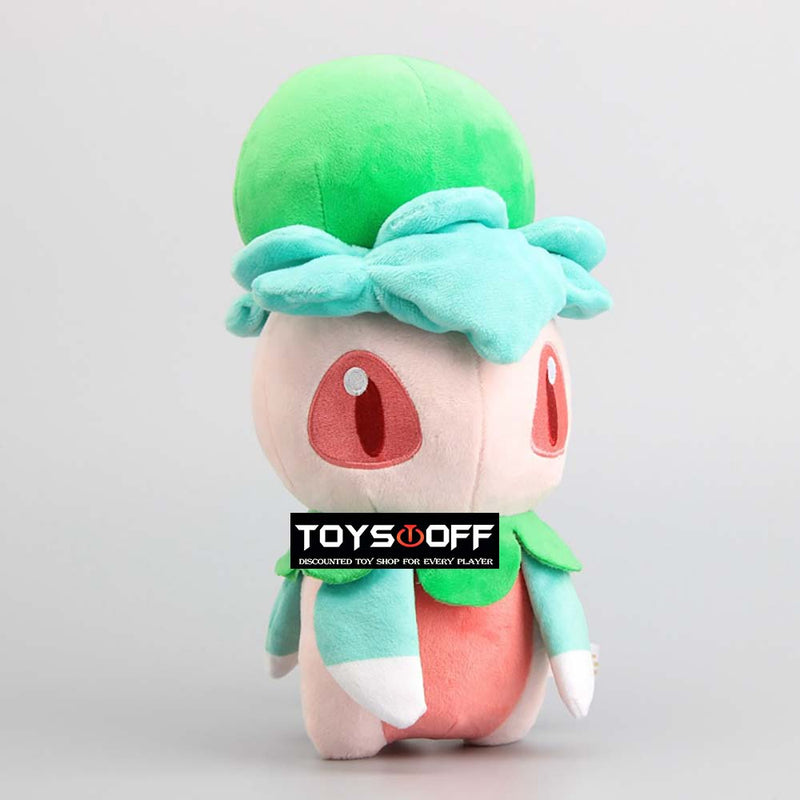 Pocket Monster Pokemon Fomantis Plush Doll Cartoon Toy 30cm