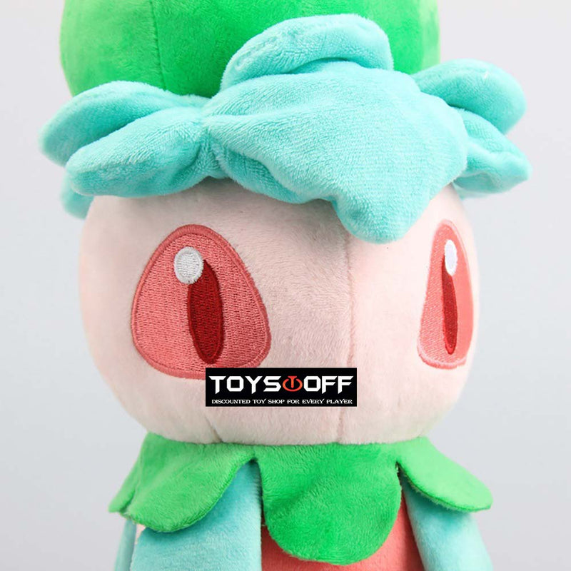 Pocket Monster Pokemon Fomantis Plush Doll Cartoon Toy 30cm