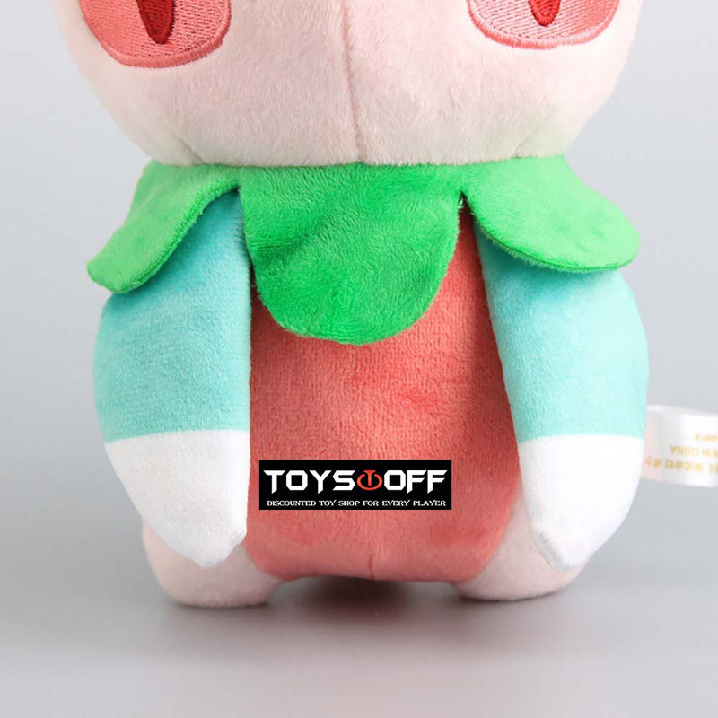 Pocket Monster Pokemon Fomantis Plush Doll Cartoon Toy 30cm