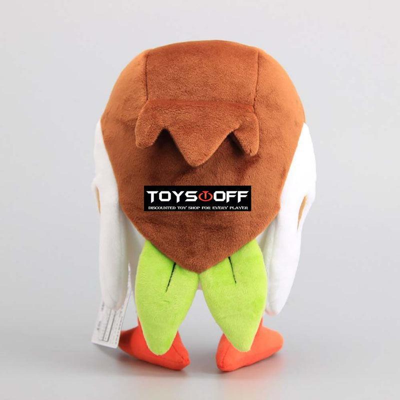 Pocket Monster Pokemon Rowlet Plush Doll Cartoon Toy 23cm