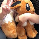 Pokemon Anime Cartoon Eevee Soft Stuffed Toy Doll Plush Unique Gift - Toysoff.com