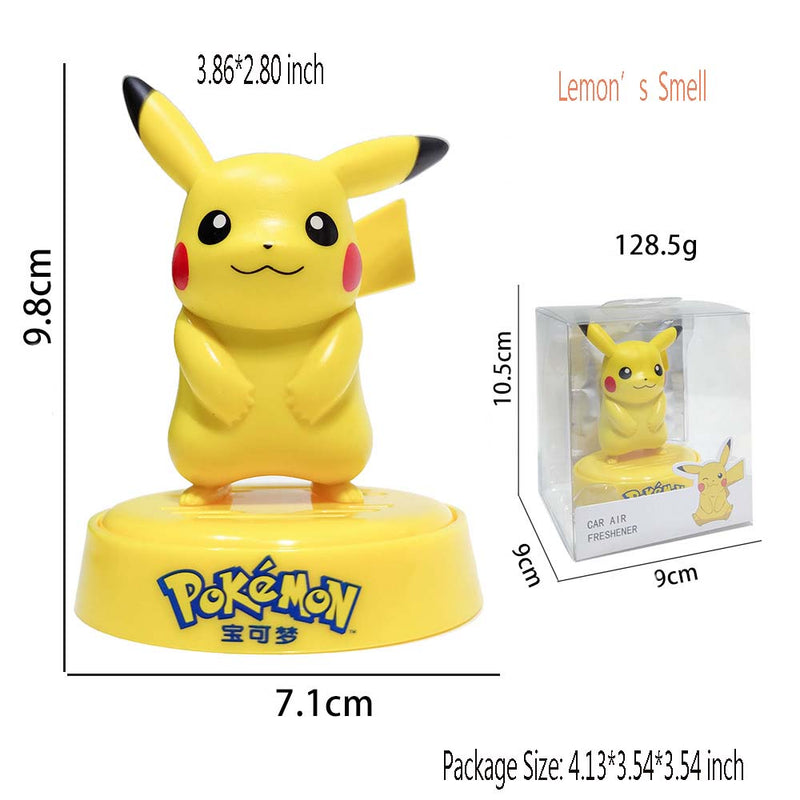 Pokemon Aromatherapy Solid Balm Pikachu Psyduck Squirtle Charmander Jigglypuff Bulbasaur Action Figure