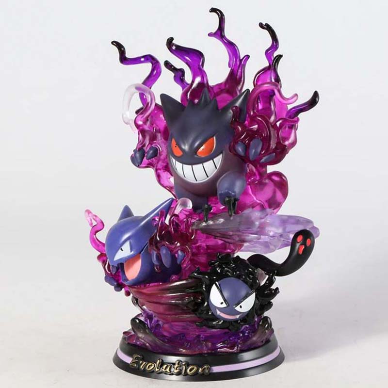 Pokemon Gengar Action Figure Collectible Model Toy with Light 26cm