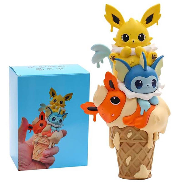 Pokemon Ice Cream Jolteon Action Figure Collectible Model Toy 17cm