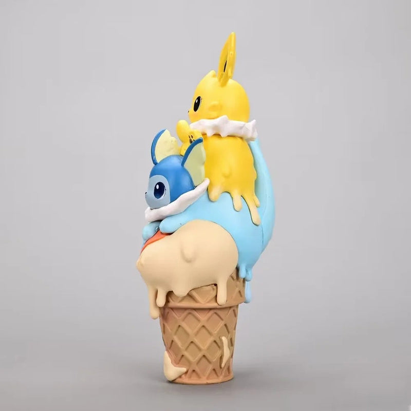 Pokemon Ice Cream Jolteon Action Figure Collectible Model Toy 17cm