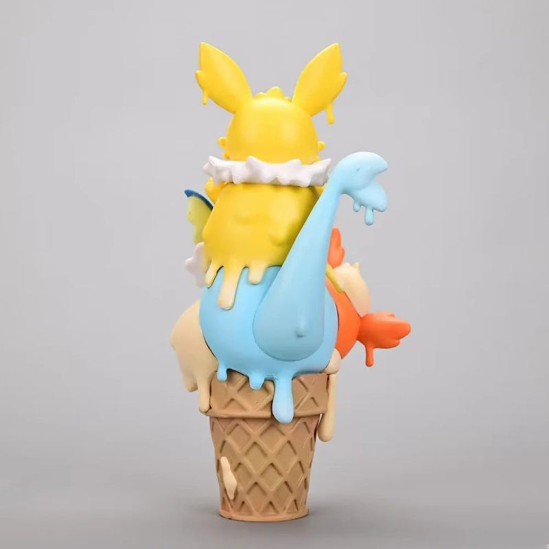 Pokemon Ice Cream Jolteon Action Figure Collectible Model Toy 17cm